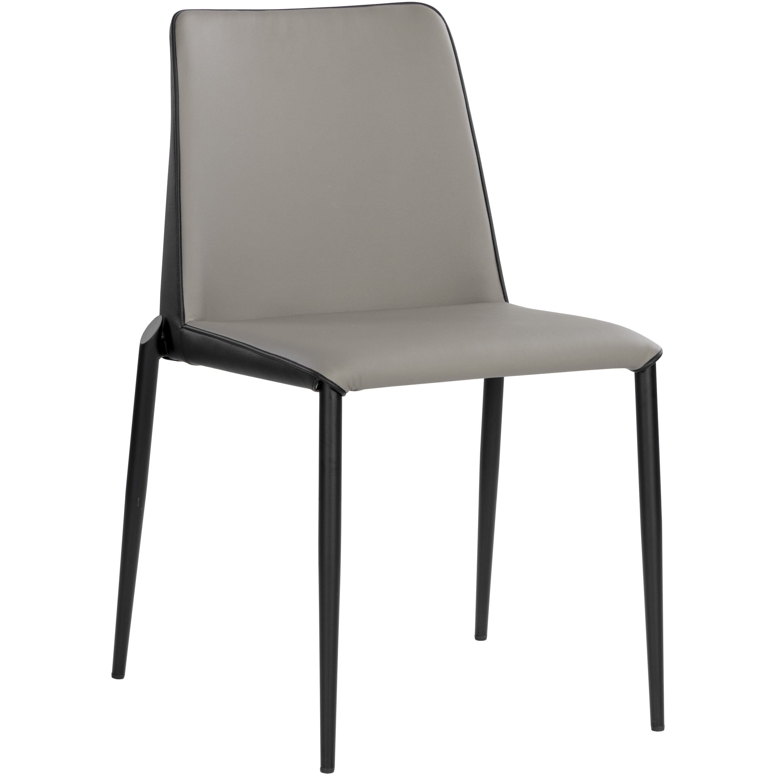 Renee Dillon Stratus / Dillon Black Stackable Dining Chair, Set Of 2